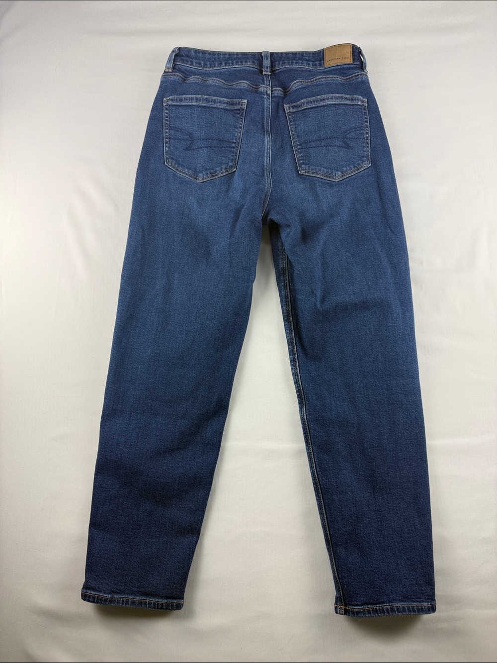 American Eagle Mom Jeans Women's Size 8 High Rise Stretch Denim - Picture 9 of 9